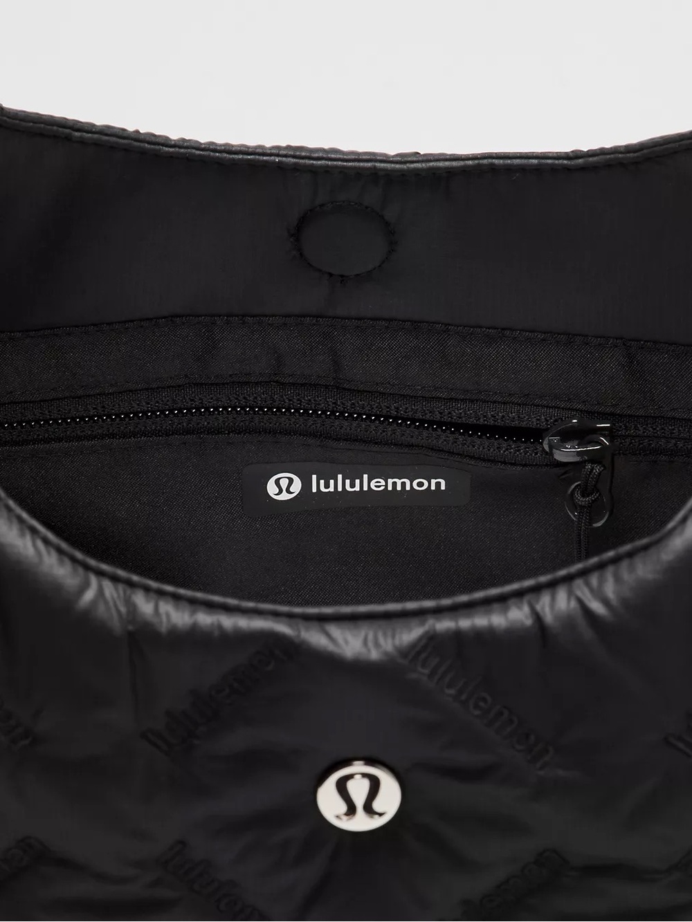 Lululemon Quilty Pleasures Mini Shoulder Bag Black NWT Water-Repellent 5L - Picture 5 of 10